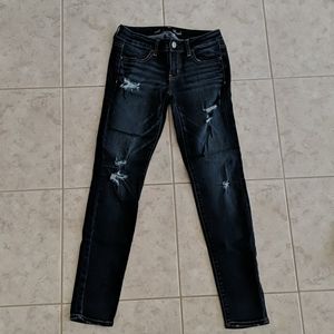 American Eagle Distressed Jeggings
